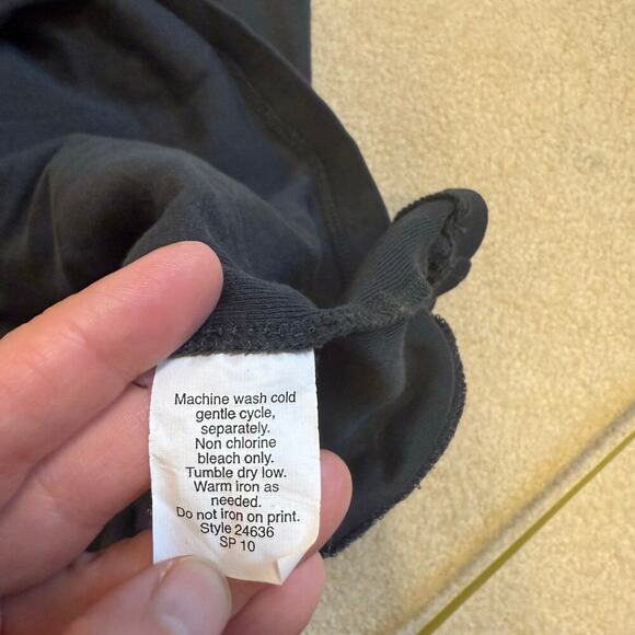 J. Crew 3 Top Bundle Medium Tees Ruffles, Henley, Perfect Fit VGUC Y2K - Picture 12 of 14